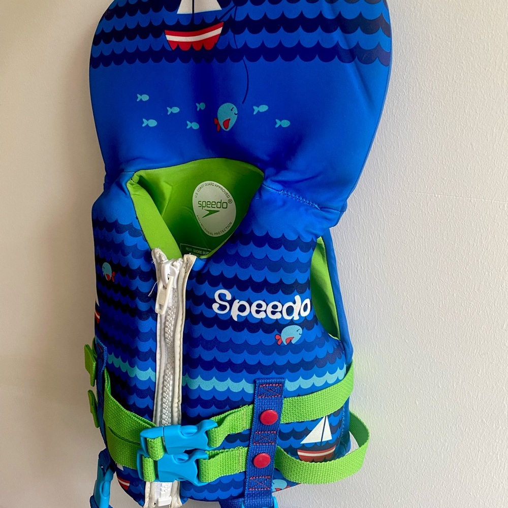 Infant speedo life jacket vest